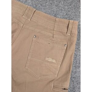 Kuhl Kanvus Jean‎ Mens 40/27 Brown Khaki Outdoor Hiking Performance Work
